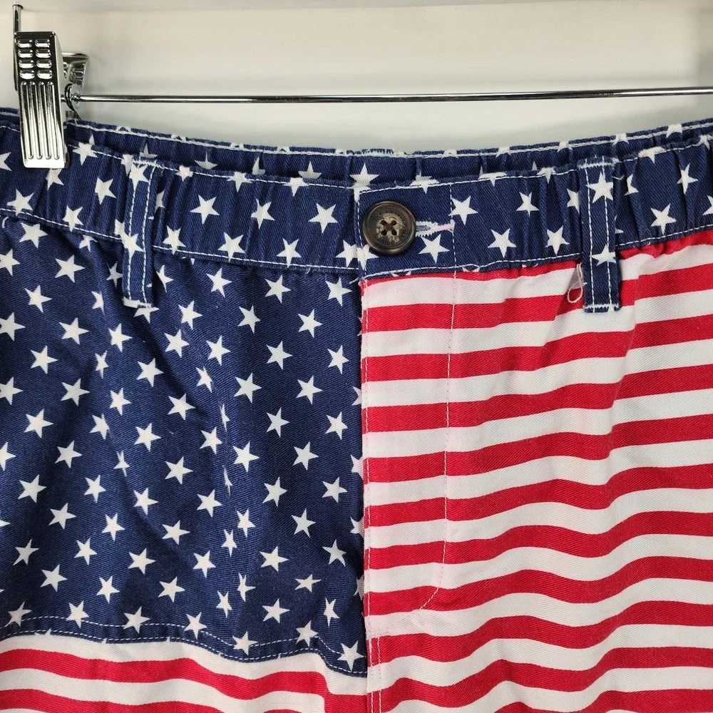 Chubbies 'Mericas Shorts Men's S USA American Flag Patriotic
